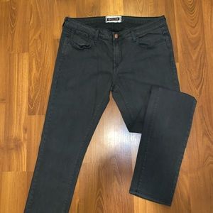 Chasely Dark Grey Skinny Jeans Size 31